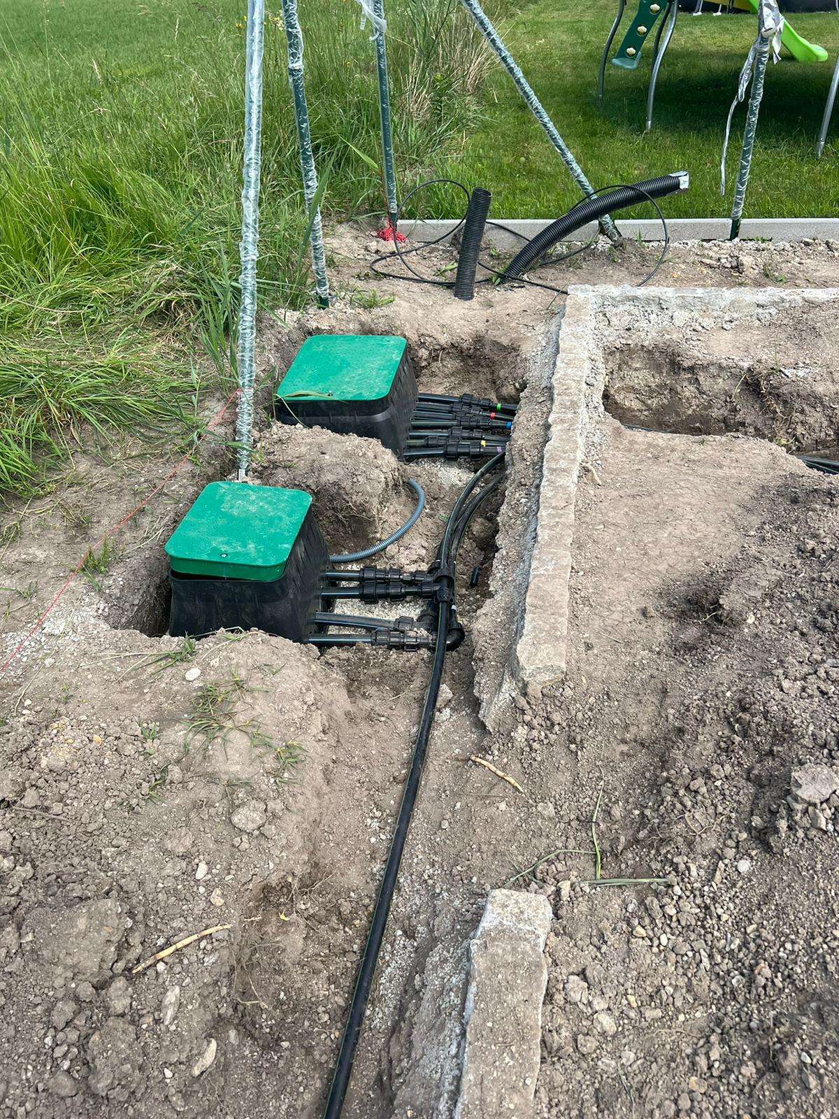 bewässerungssystem für rasen