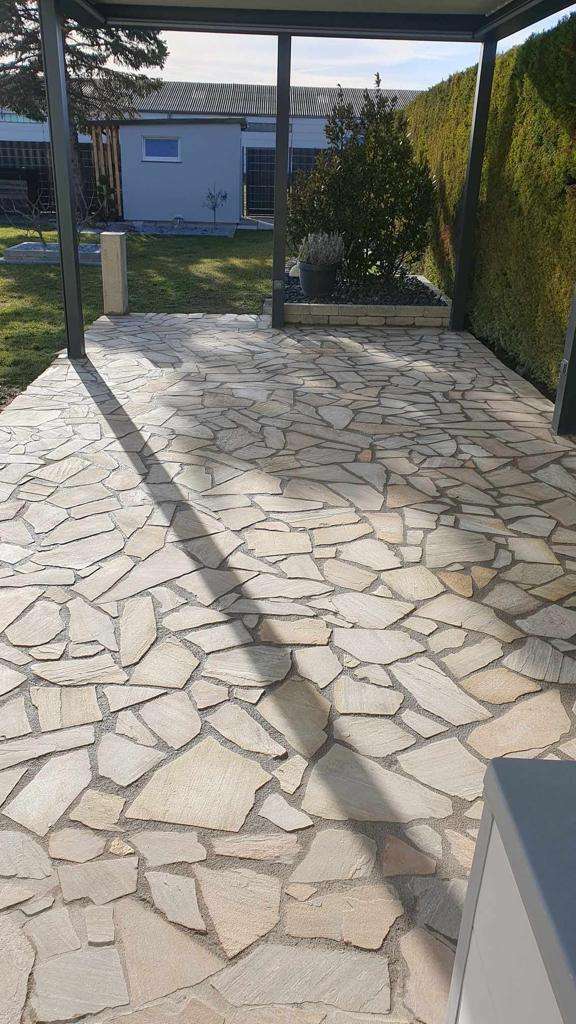 garten pflastern